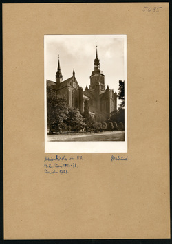 Vorschaubild Stralsund: Marienkirche von Nordosten